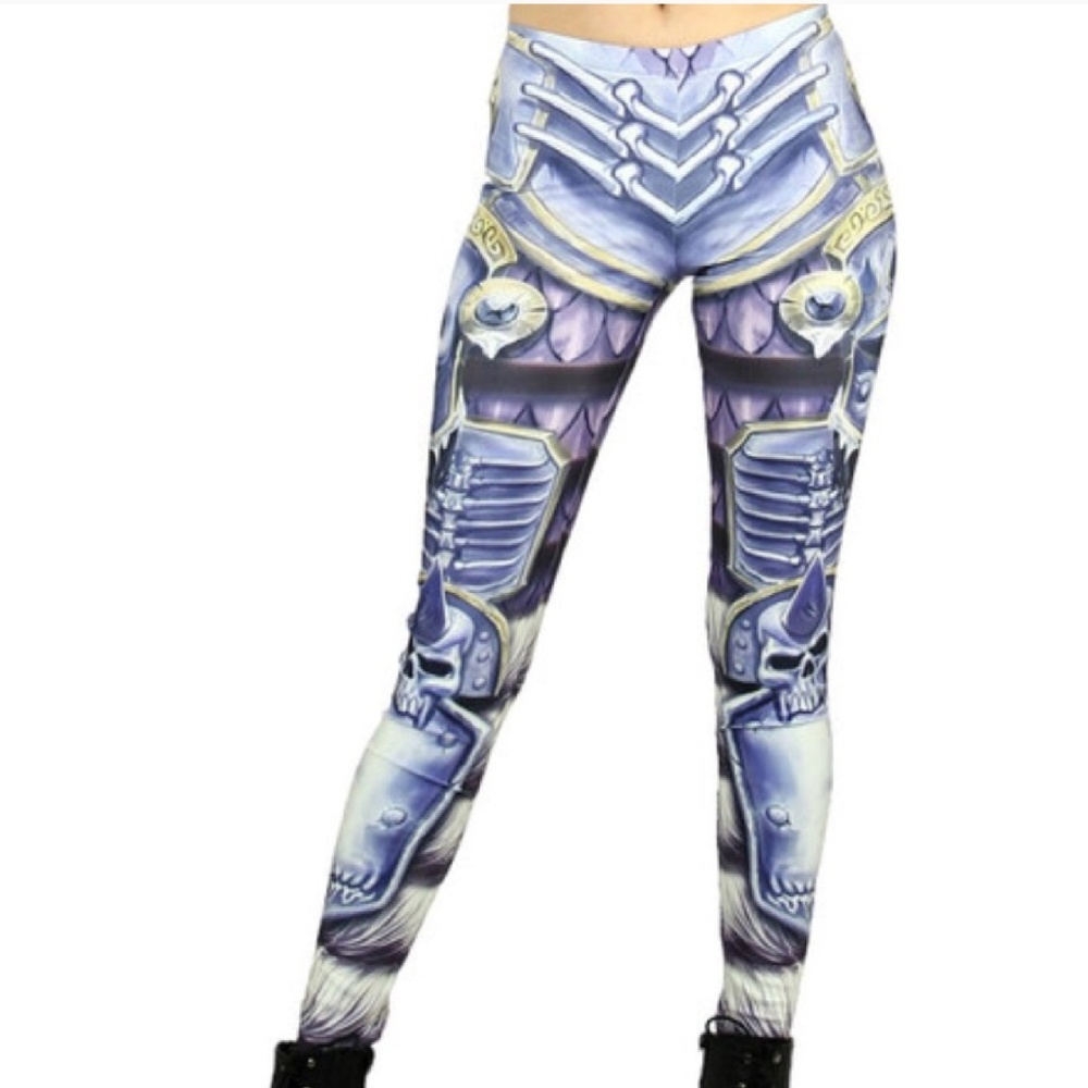 Skull Armor Leggings
